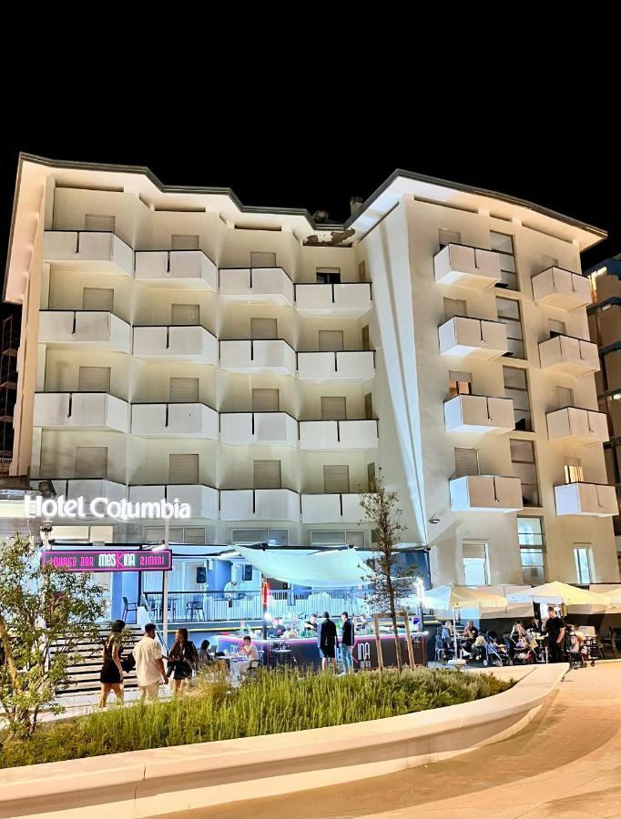 Hotel Columbia Frontemare ริมินี ภายนอก รูปภาพ